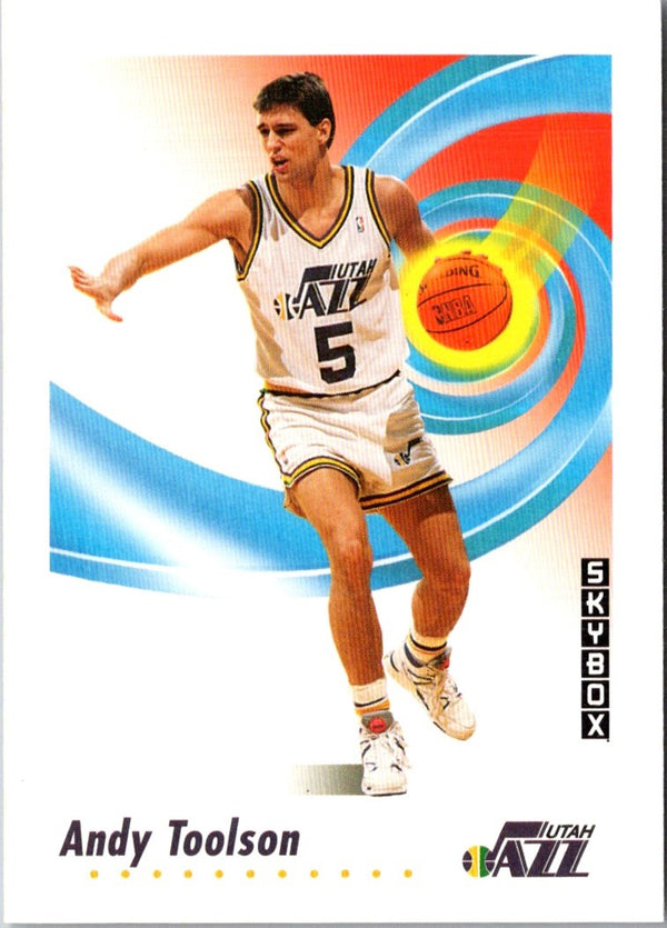 1991 SkyBox Andy Toolson #286 Rookie