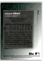 2020 Bowman Platinum Top Prospects Josiah Gray #TOP-93