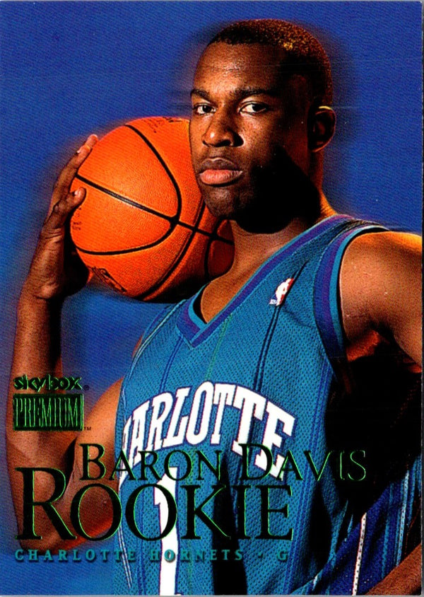 1999 SkyBox Premium Baron Davis #103 Rookie