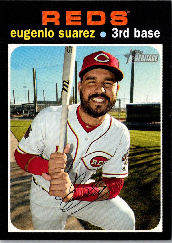 2020 Topps Heritage Eugenio Suarez #272