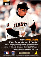 1996 Pinnacle Matt Williams #160