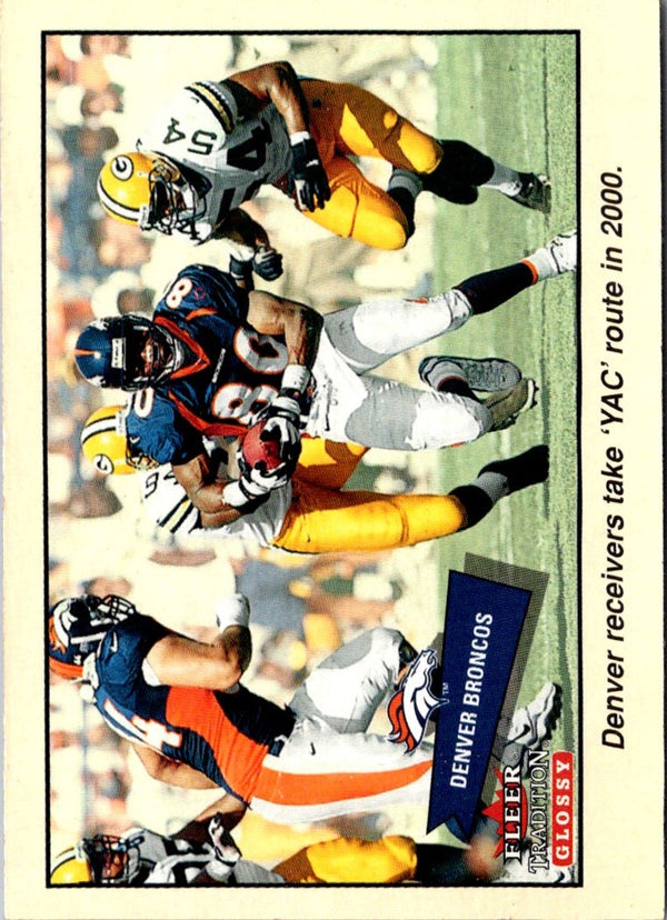 2001 Fleer Tradition Glossy Denver Broncos #348