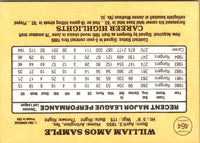 1985 Donruss Billy Sample #464