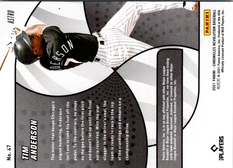 2021 Panini Chronicles Revolution Tim Anderson
