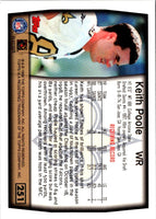 1999 Topps Collection Keith Poole #251