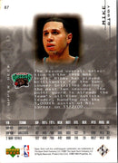 2000 Upper Deck Black Diamond Mike Bibby