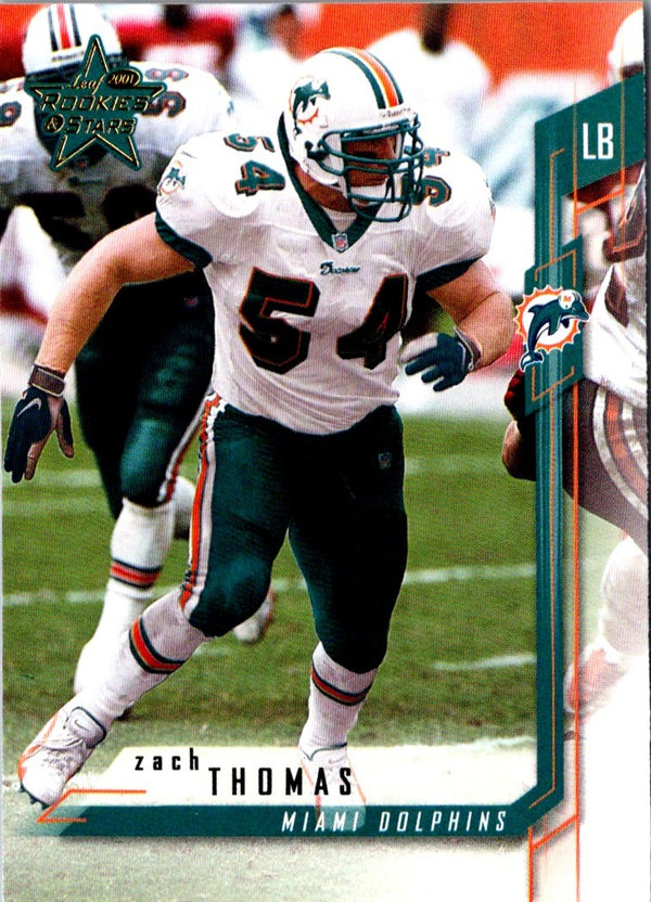 2001 Leaf Rookies & Stars Zach Thomas #100