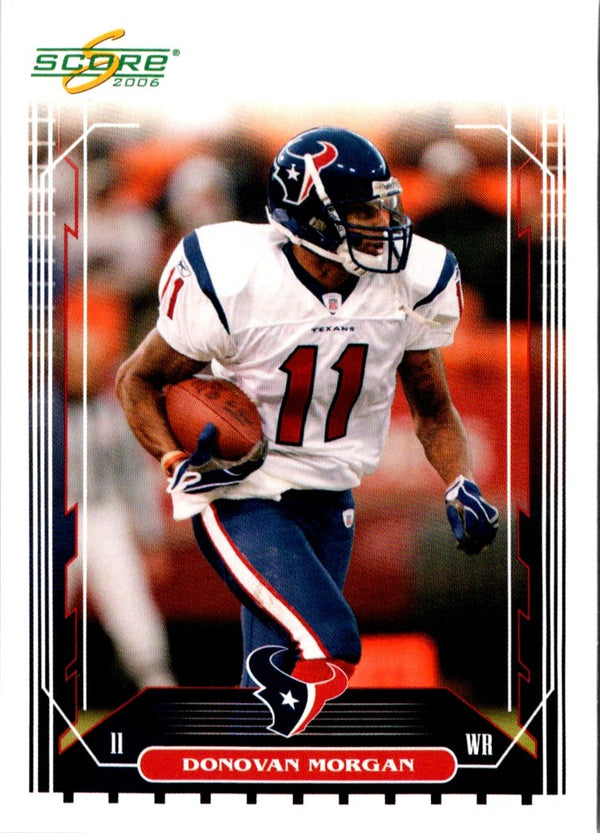 2006 Score Donovan Morgan #300 Rookie