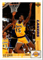 1991 Upper Deck Paris McDonald's Open A.C. Green #M3