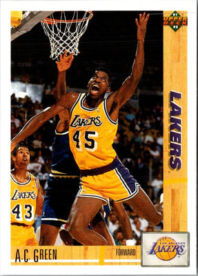 1991 Upper Deck Paris McDonald's Open A.C. Green #M3