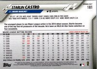 2020 Topps Opening Day Starlin Castro #181