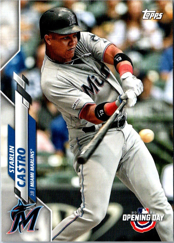 2020 Topps Opening Day Starlin Castro #181