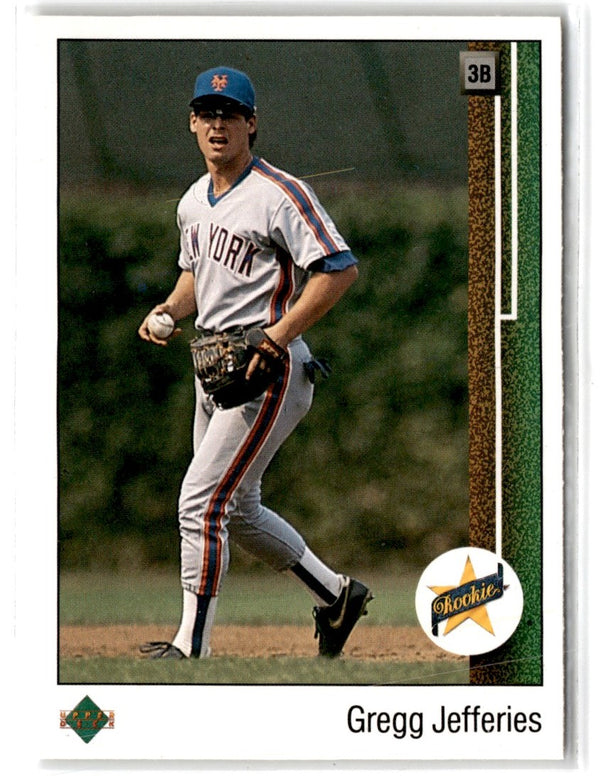 1989 Upper Deck Gregg Jefferies #9