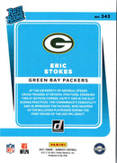 2021 Donruss Eric Stokes