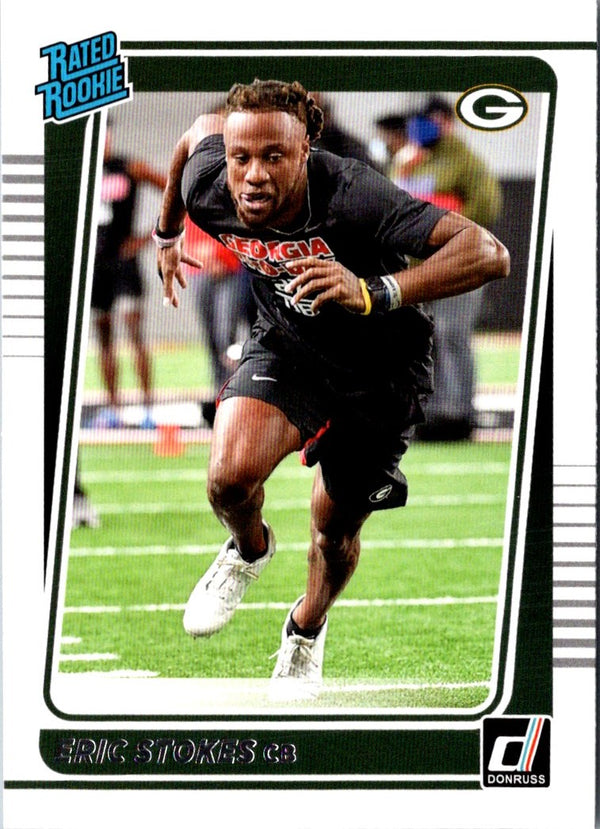 2021 Donruss Eric Stokes #343 Rookie