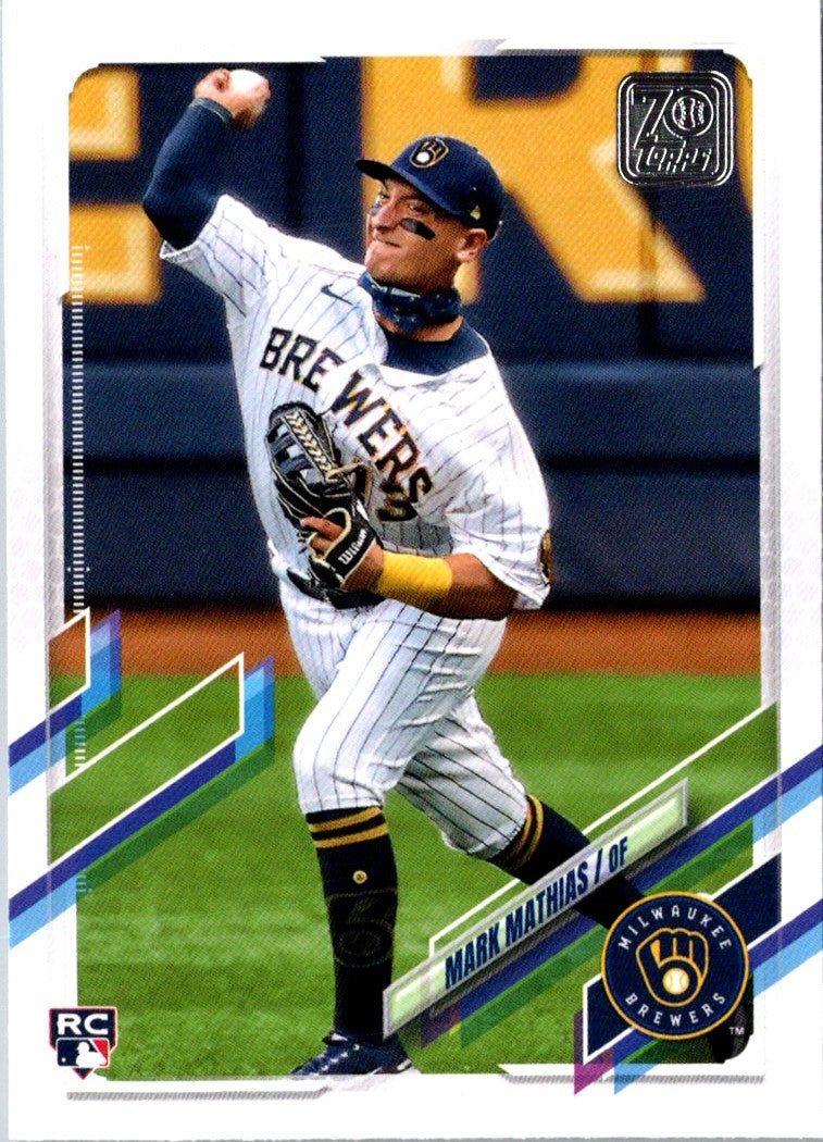 2021 Topps Blue Mark Mathias