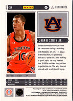 2022 Panini Chronicles Draft Picks Luminance Jabari Smith Jr. #34