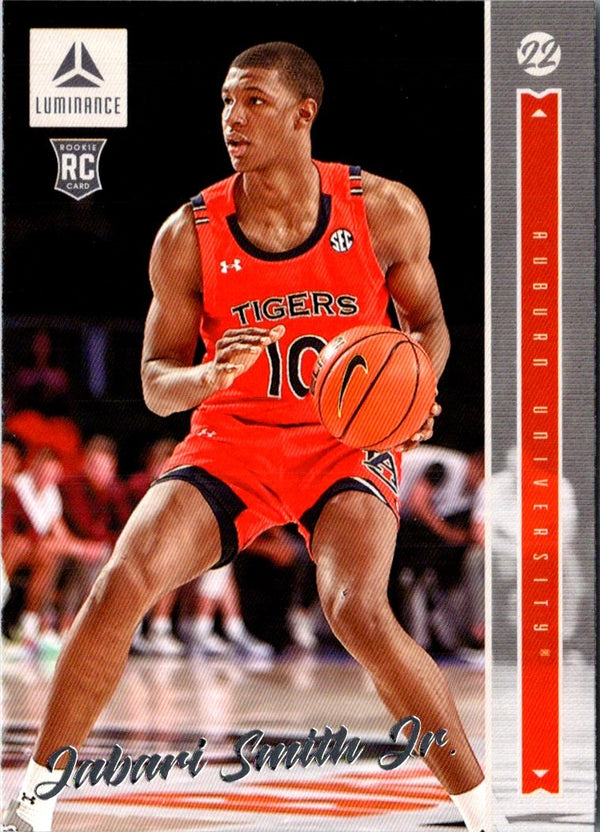 2022 Panini Chronicles Draft Picks Luminance Jabari Smith Jr. #34