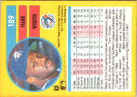 1991 Fleer Mark Whiten #189