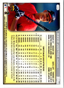 1999 Topps Opening Day David Justice