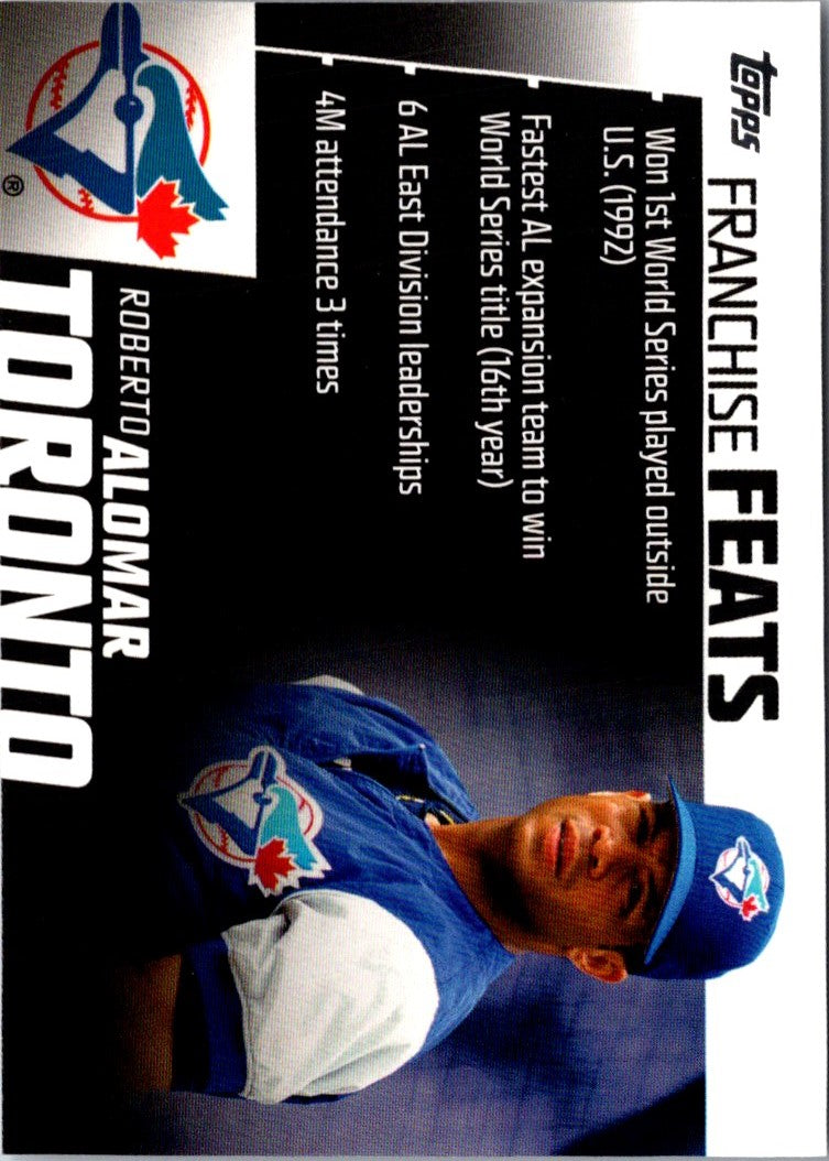 2019 Topps Franchise Feats Roberto Alomar