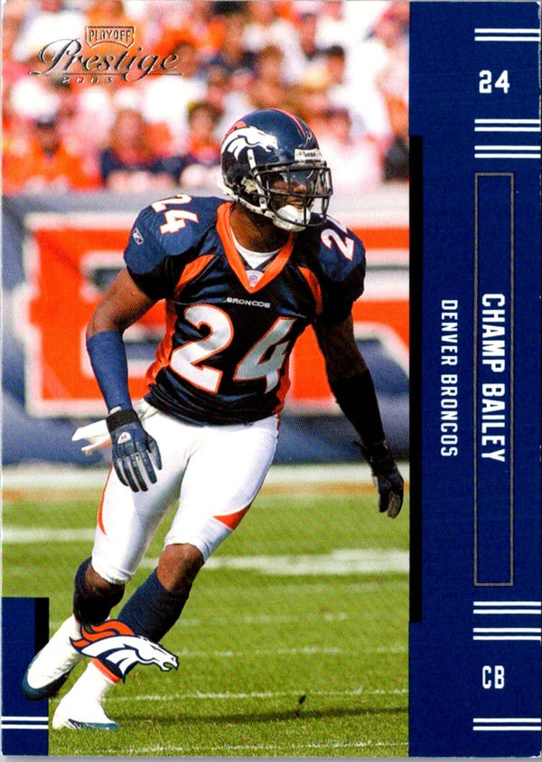 2005 Playoff Prestige Champ Bailey #40