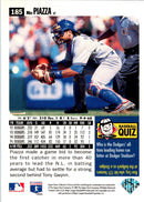 1996 Collector's Choice Silver Signature Mike Piazza