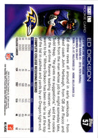 2010 Topps Ed Dickson #57 Rookie