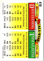 1993 Topps Tom Glavine/Dave Fleming #410