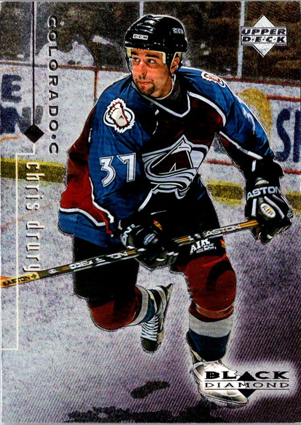 1998 Upper Deck Black Diamond Chris Drury #24