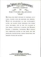 2013 Topps Allen & Ginter Matthias Blonski #259