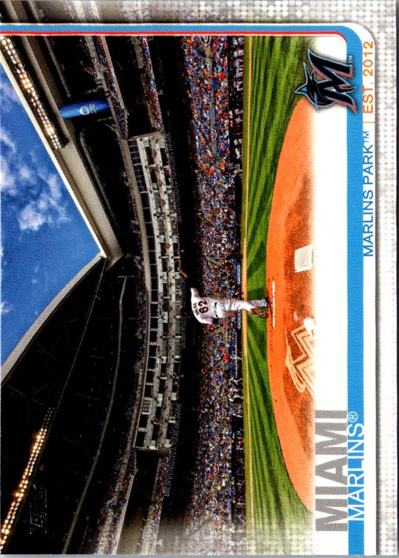 2019 Topps Marlins Park #555