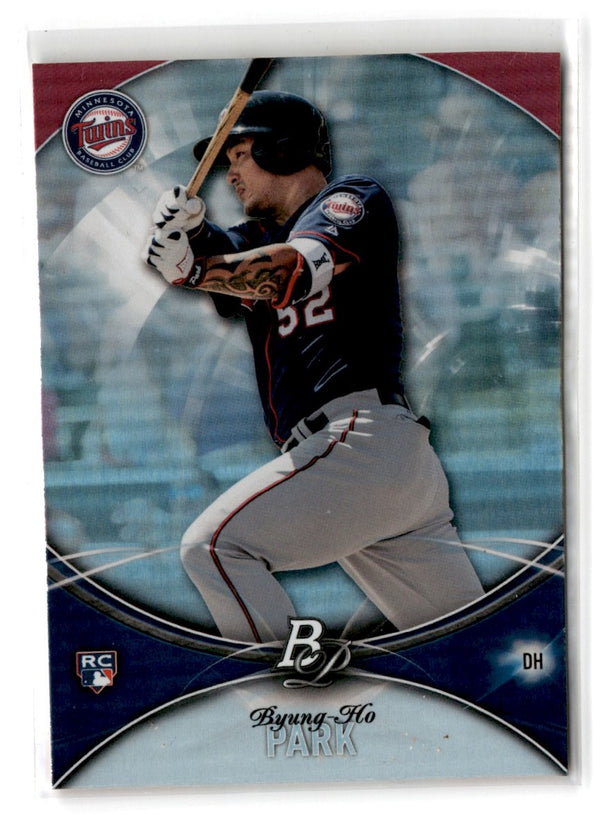 2016 Bowman Platinum Byung-Ho Park #22 Rookie