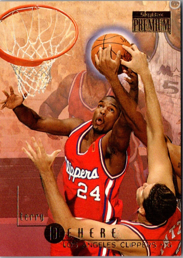 1996 SkyBox Premium Terry Dehere #160