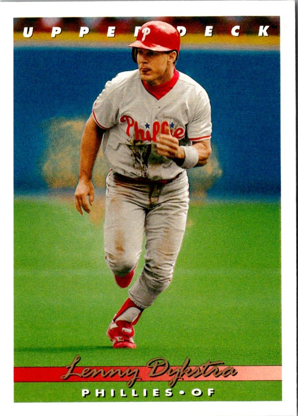 1993 Upper Deck Lenny Dykstra #69