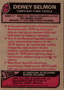 1977 Topps Dewey Selmon