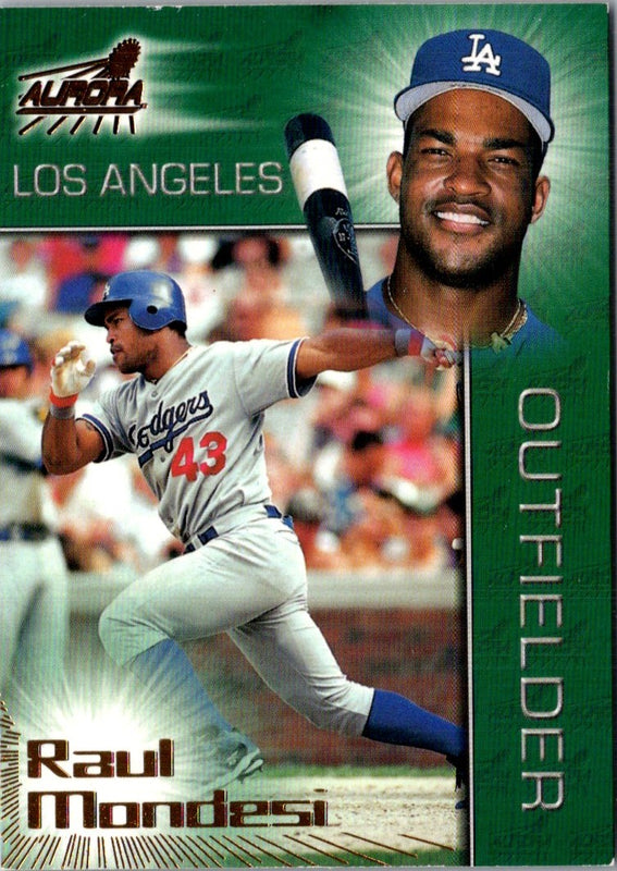 1998 Pacific Aurora Raul Mondesi #146