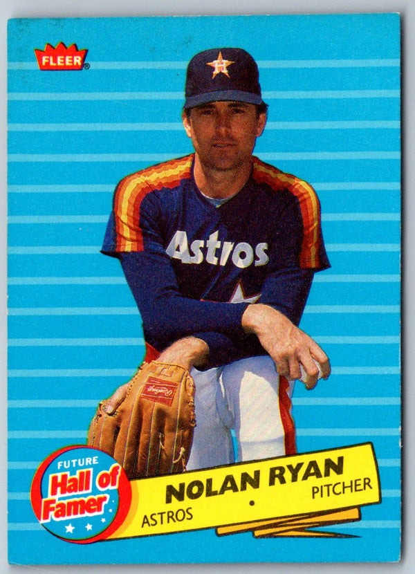 1986 Fleer Future Hall of Famers Nolan Ryan #5