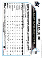 2022 Topps Gold Stars Sixto Sanchez #621