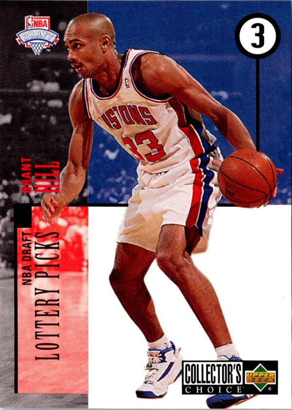 1994 Collector's Choice Draft Trade Grant Hill #3