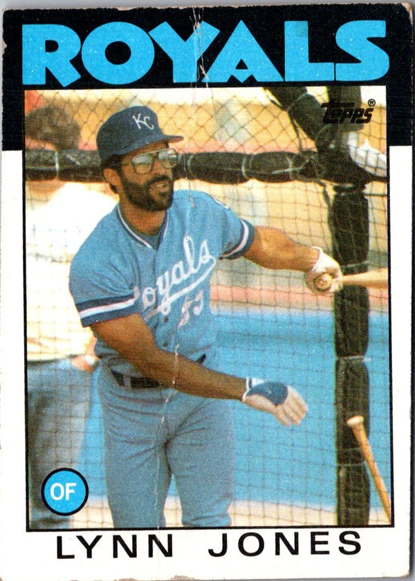 1986 Topps Lynn Jones #671