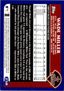 2003 Topps Wade Miller