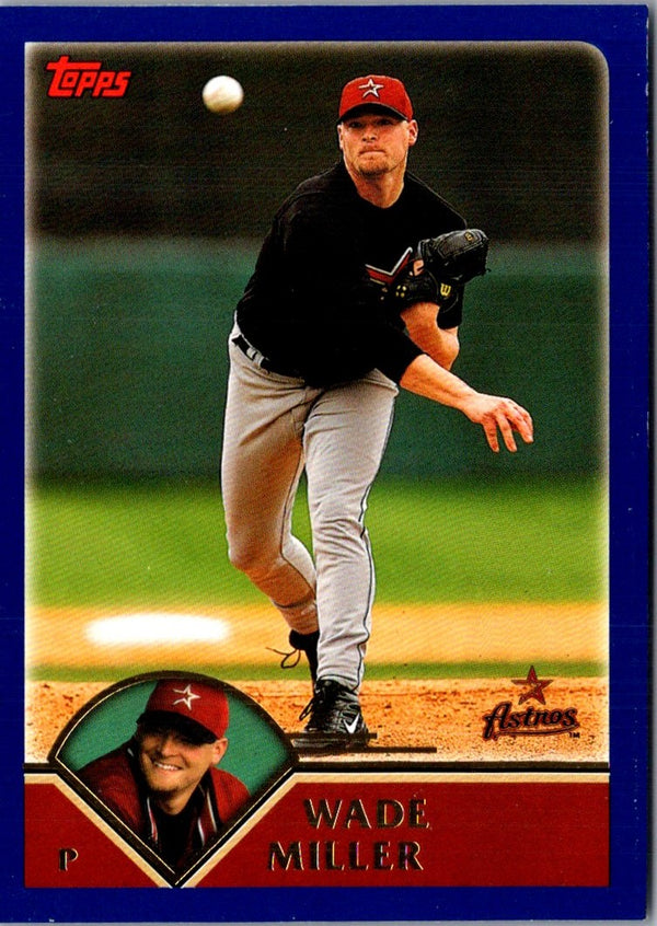 2003 Topps Wade Miller #258