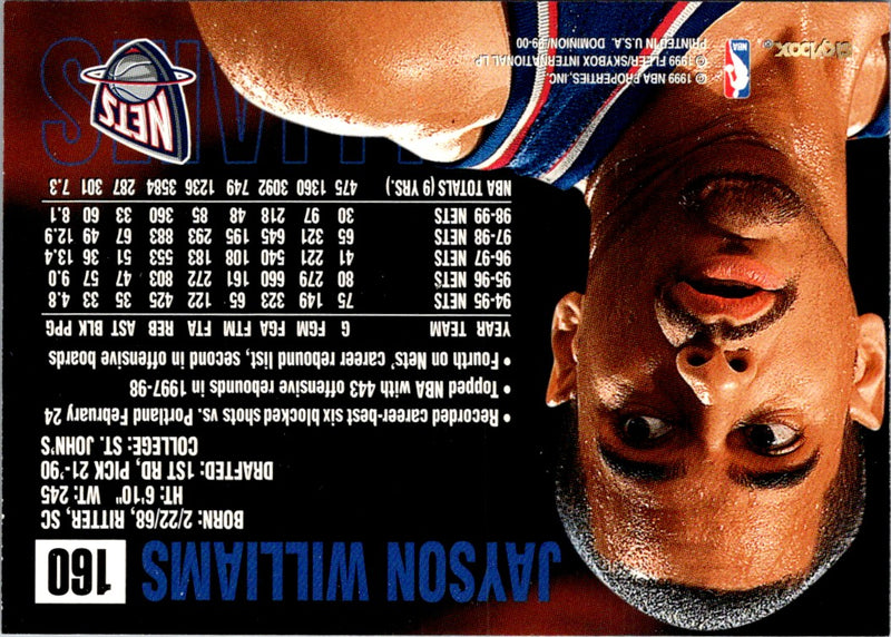 1999 SkyBox ABL Beverly Williams