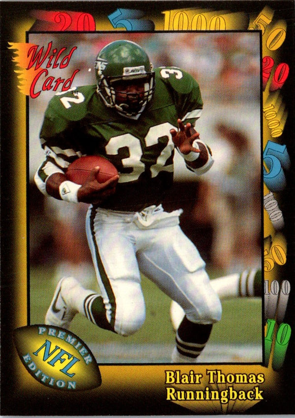 1991 Wild Card Blair Thomas #21