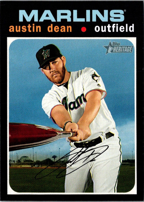 2020 Topps Heritage Austin Dean #179