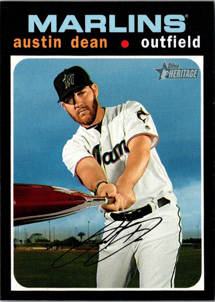 2020 Topps Heritage Austin Dean