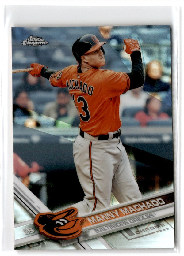 2017 Topps Chrome Manny Machado #40