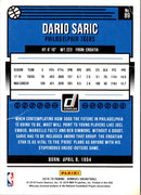 2018 Donruss Optic Blue Velocity Dario Saric