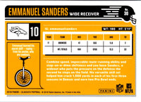 2018 Panini Classics Emmanuel Sanders #30
